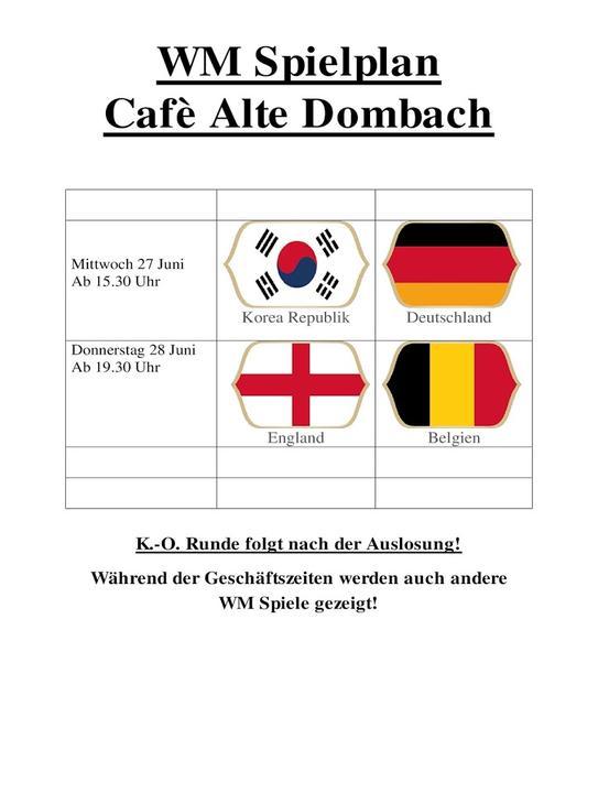 Cafe Alte Dombach